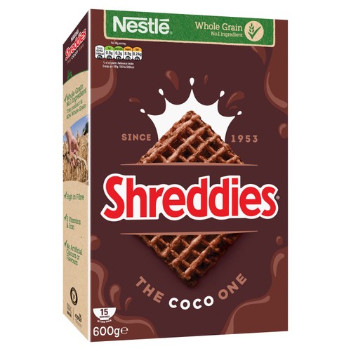 Shreddies Coco Chocolate Breakfast Cereal thumbnail 6