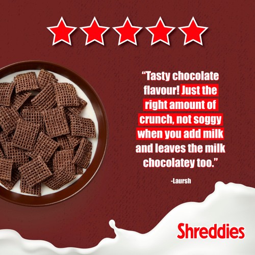 Shreddies Coco Chocolate Breakfast Cereal thumbnail 7