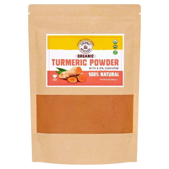 Coconut Merchant Naturals Organic Turmeric Powder