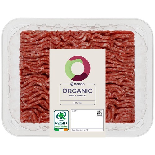 Ocado Organic Beef Mince 15% Fat thumbnail 2