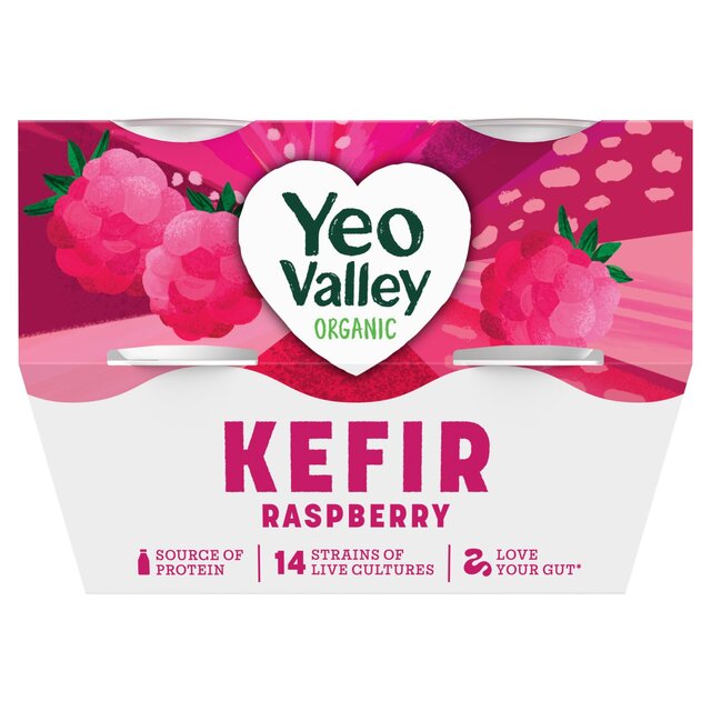 Yeo Valley Organic Raspberry Kefir Yogurt