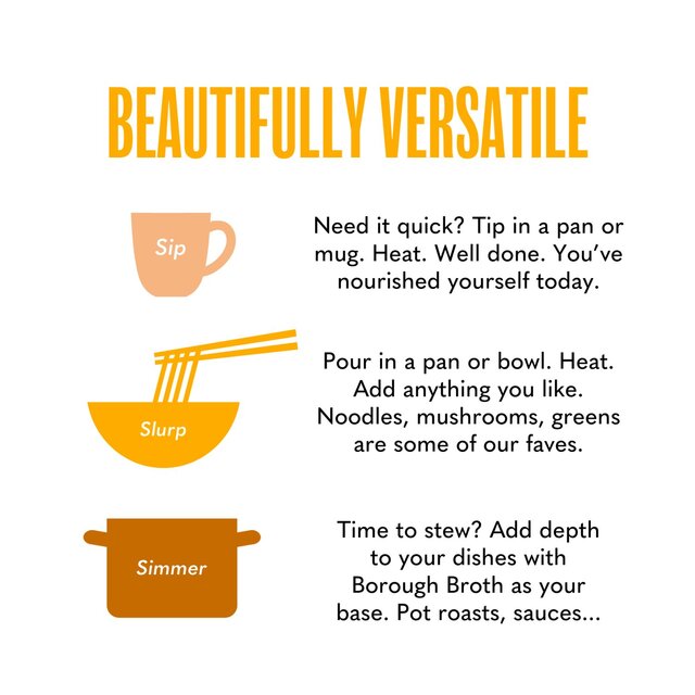 Borough Broth Free-Range Organic Chicken Bone Broth Large Pack thumbnail 3