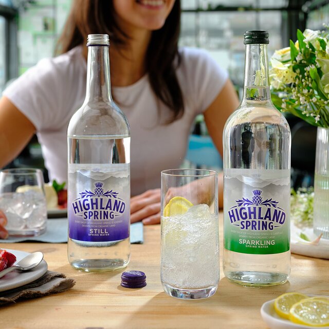 Highland Spring Sparkling Water Glass thumbnail 5