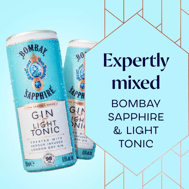 Bombay Sapphire Gin & Light Tonic thumbnail 3