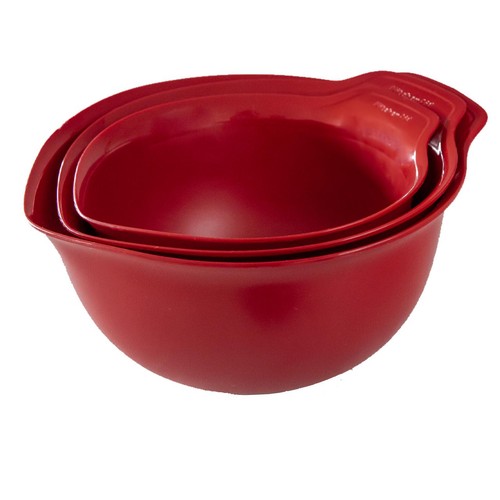 KitchenAid Universal Mixing Bowl Set, Red thumbnail 2