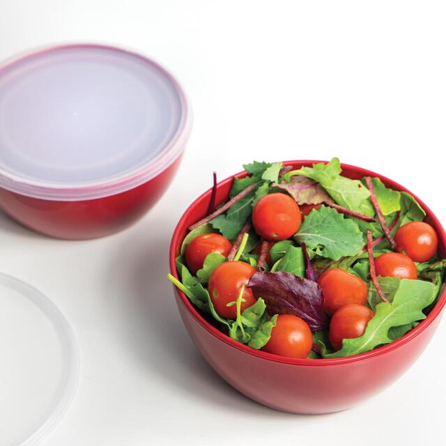 KitchenAid Universal Prep Bowl Set, Red thumbnail 5