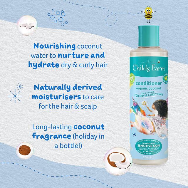 Childs Farm Kids Organic Coconut Coco-Nourish Conditioner thumbnail 4