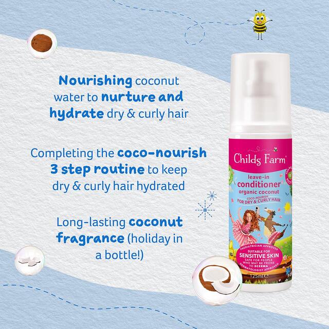 Childs Farm Kids Organic Coconut Coco-Nourish Leave in Conditioner thumbnail 4