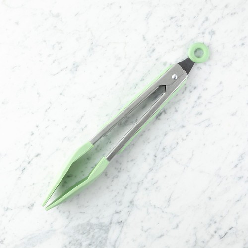 Stainless Steel Tongs, Green thumbnail 6