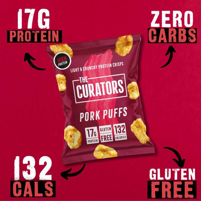 The Curators Smoky Bacon Pork Puffs thumbnail 2