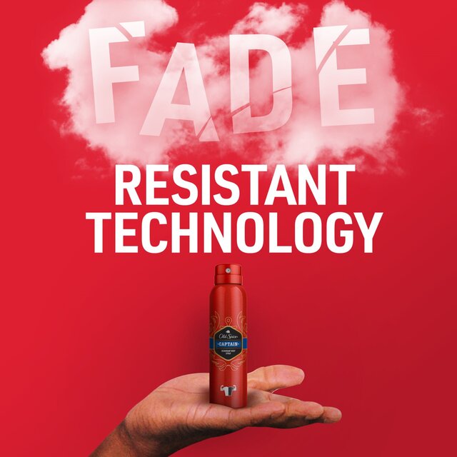 Old Spice Deodorant Spray Captain thumbnail 3