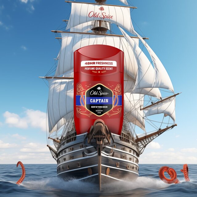 Old Spice Deodorant Stick Captain thumbnail 4