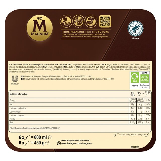 Magnum Classic Ice Cream Sticks thumbnail 3