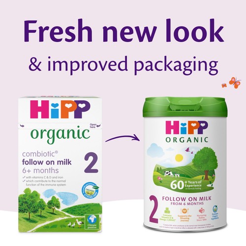 HiPP Organic 2 Follow on Baby Milk Powder Formula From 6 Months  thumbnail 4