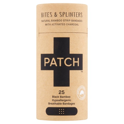 PATCH PATCH Bamboo Sensitive Plasters Activated Charcoal