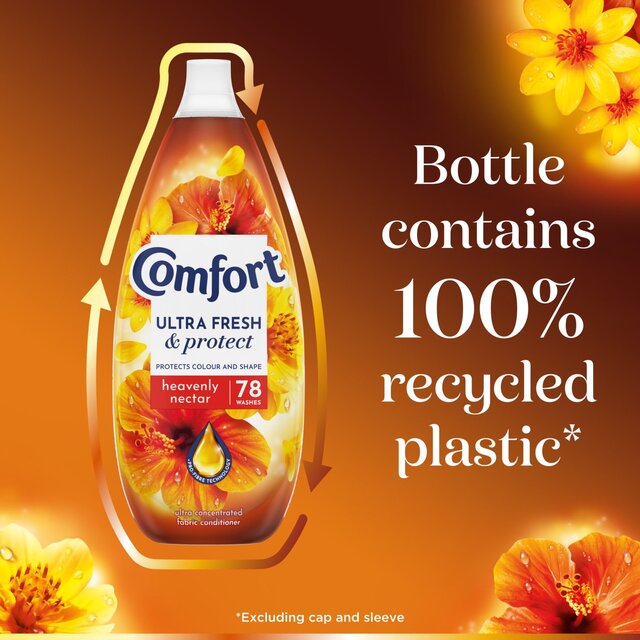 Comfort Ultra Fresh & Protect Fabric Conditioner Heavenly Nectar 78 washes thumbnail 5