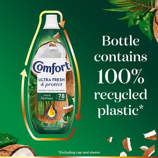 Comfort Ultra Fresh & Protect Fabric Conditioner Coco Fantasy 78 washes thumbnail 3