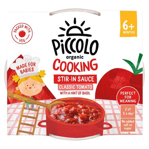 Piccolo Organic Classic Tomato Sauce, 6 mths+  thumbnail 2