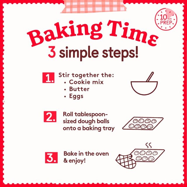 Betty Crocker Rainbow Cookie Mix thumbnail 7