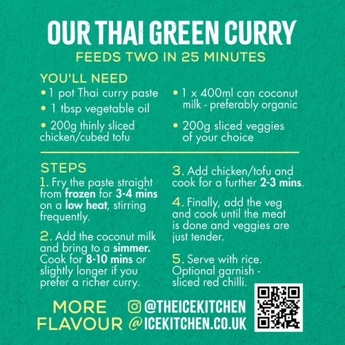 Ice Kitchen - Thai Green Curry Paste thumbnail 3