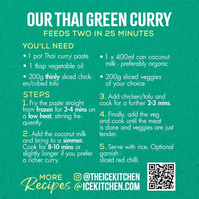 Ice Kitchen - Thai Green Curry Paste thumbnail 3