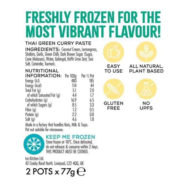 Ice Kitchen - Thai Green Curry Paste thumbnail 5