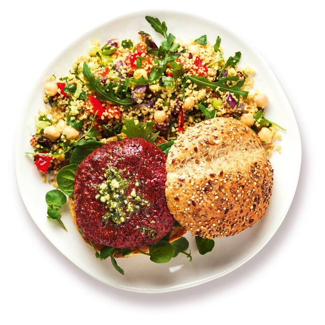 Gosh! Beetroot & Kale Burgers with a hint of mint. thumbnail 2