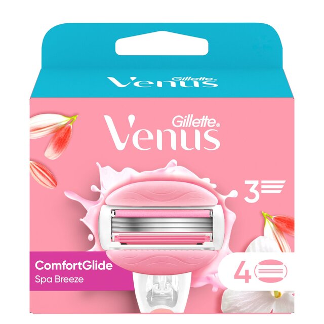 Gillette Venus Comfortglide Razor Blades Spa Breeze 4 thumbnail 2