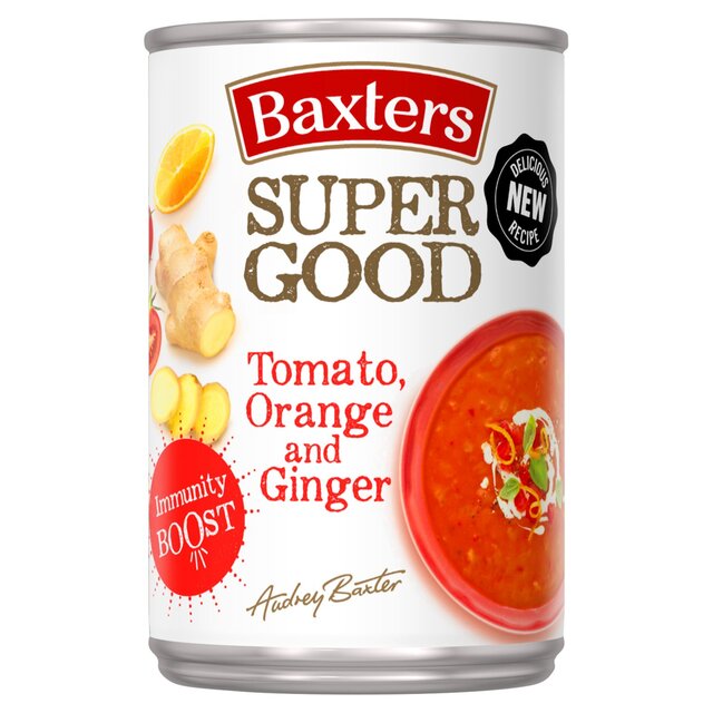 Baxters Super Good Tomato, Orange & Ginger Soup