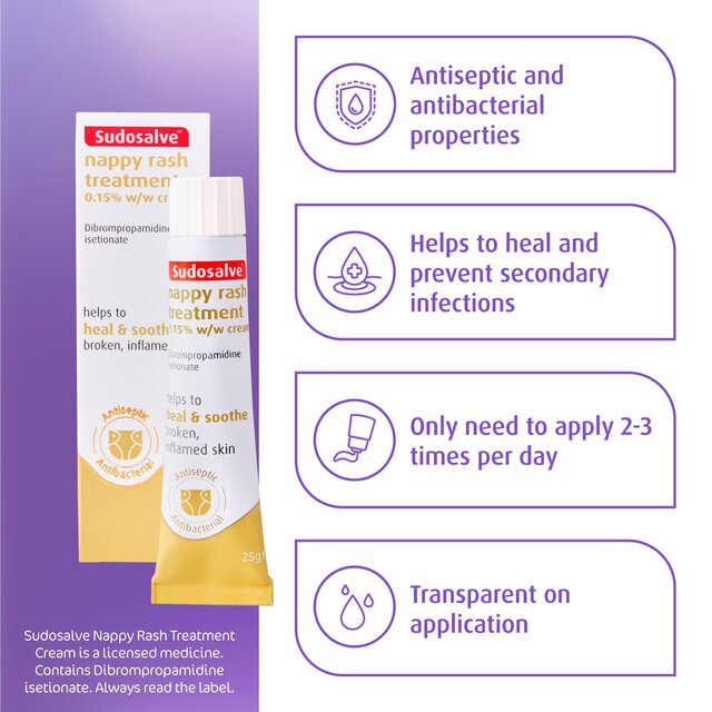 Sudocrem Sudosalve Nappy Rash Treatment Cream thumbnail 3