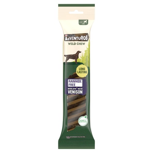 Adventuros Wild Chew Venison Large Dog Treats thumbnail 2