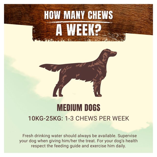 Adventuros Wild Chew Venison Medium Dog Treats thumbnail 5