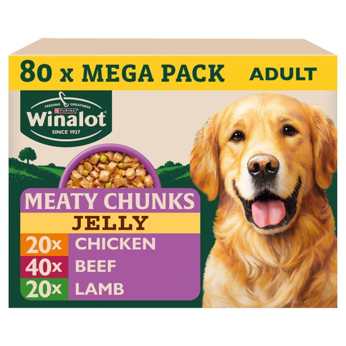 Winalot Meaty Chunks Mixed in Jelly Wet Dog Foody thumbnail 9