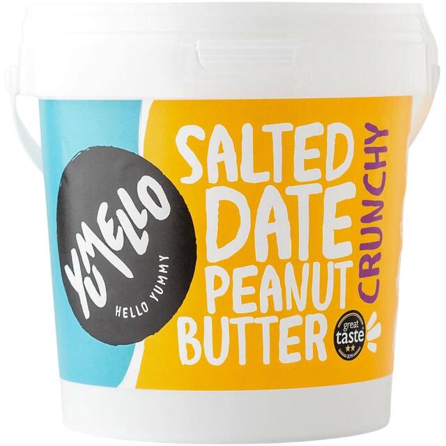 Yumello Crunchy Salted Date Peanut Butter