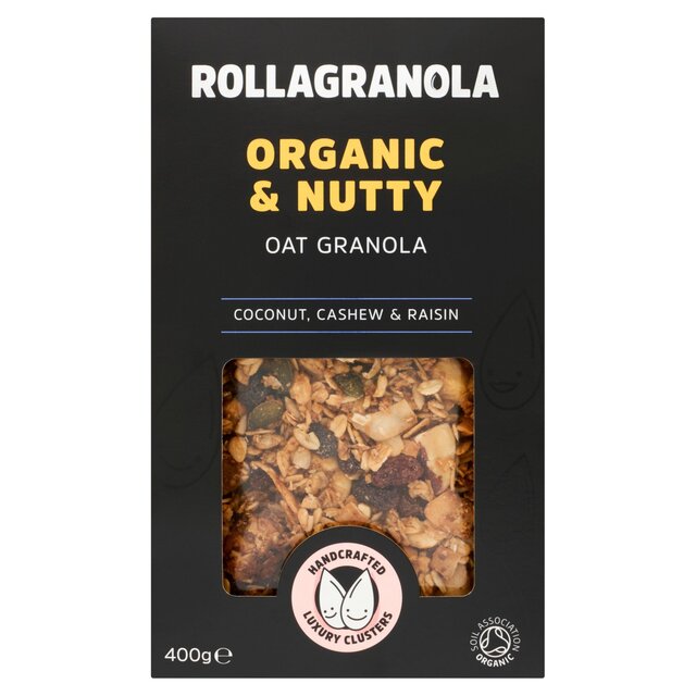 Rollagranola Organic and Nutty Oat Granola