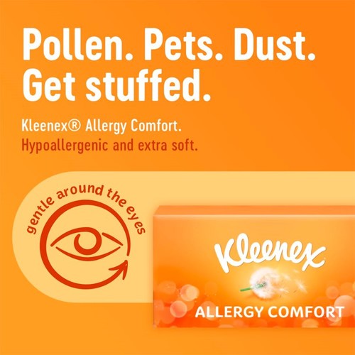 Kleenex Allergy Comfort Tissues Box thumbnail 4