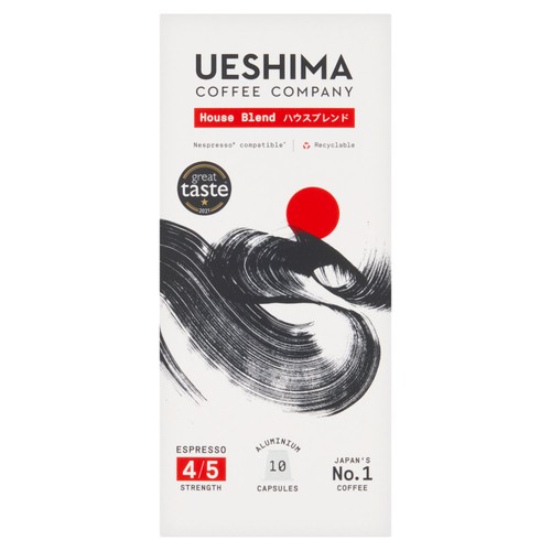Ueshima House Blend Nespresso Compatible Capsules
