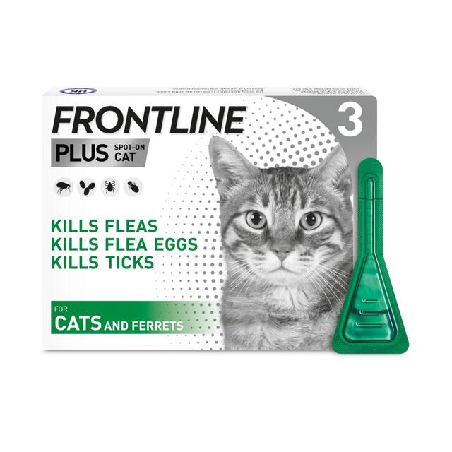 FRONTLINE Plus Flea & Tick Treatment Cat thumbnail 2