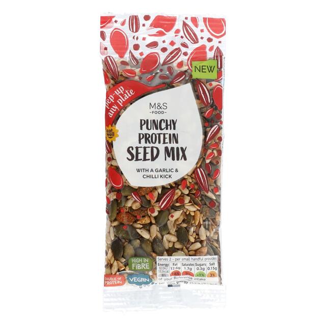 M&S Protein Seed Mix with Garlic & Chilli Seasoning