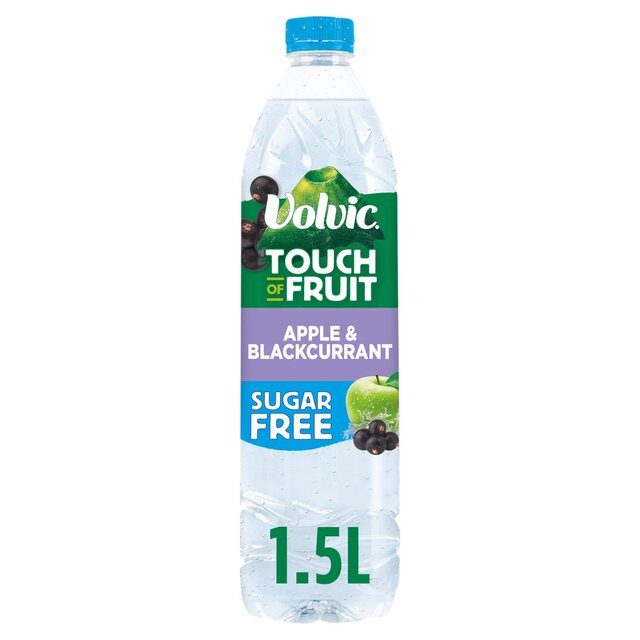 Volvic Touch of Fruit Apple & Blackcurrant Sugar Free Still Flavoured Water thumbnail 9