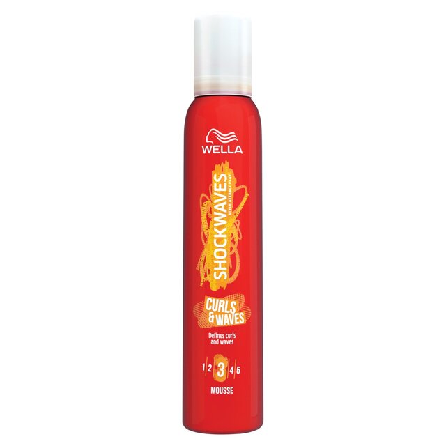 Wella Shockwaves Curls and Waves Mousse