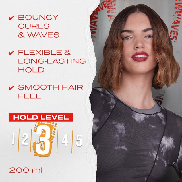 Wella Shockwaves Curls and Waves Mousse thumbnail 3