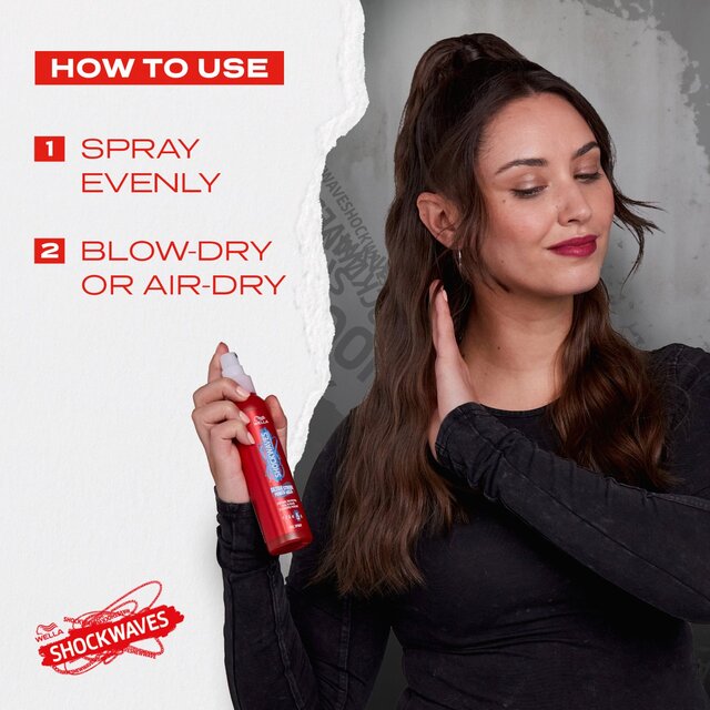 Wella Shockwaves Ultra Strong Power Hold Gel Spray thumbnail 3