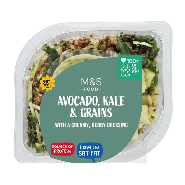 M&S Avocado, Kale & Grains Salad