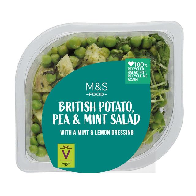 M&S British Potato, Pea and Mint Salad