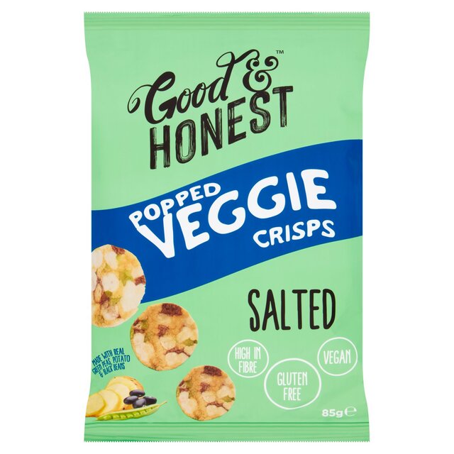 Good & Honest Popped Veggie Soya, Pea, Salted