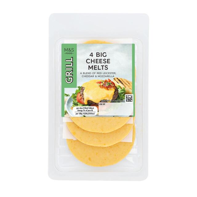 M&S Grill 4 Big Cheese Burger Melts thumbnail 2