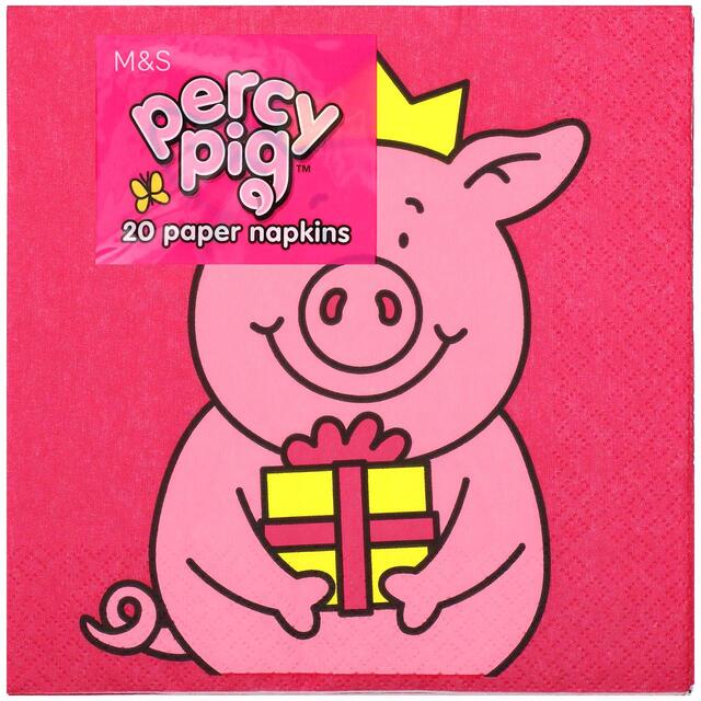 M&S Percy Pig Napkins thumbnail 2