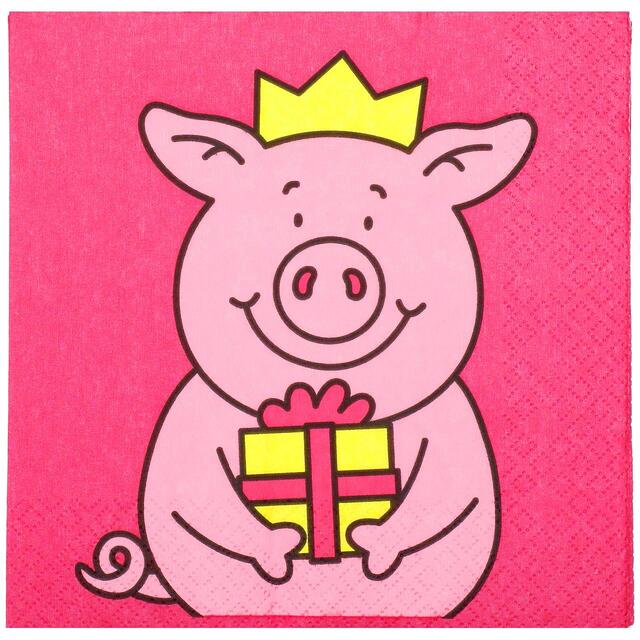M&S Percy Pig Napkins thumbnail 3