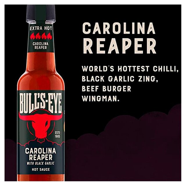 Bull's Eye Carolina Reaper Extra Hot Sauce thumbnail 2